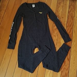 PINK Victoria's Secret Adult Onesie Pajamas